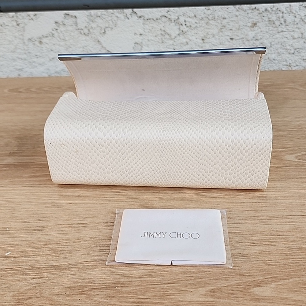 Jimmy Choo Snakeskin Sunglass Case - Picture 8 of 8